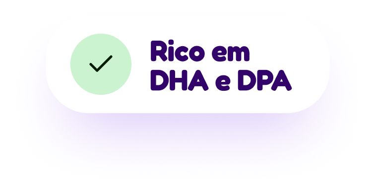 Rico em DHA e DPA